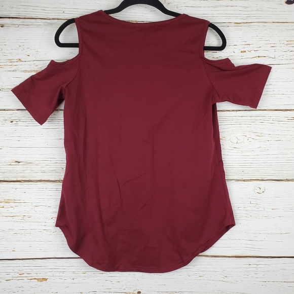 NWT Esther Cold Shoulder Top - Picture 4 of 4